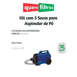 Saco para Aspirador de Pó Electrolux Baby A150