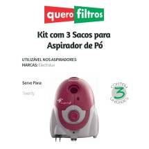 Saco para Aspirador de Pó Electrolux Twenty