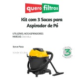 Saco para Aspirador de Pó Electrolux Vonder