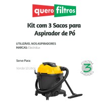 Saco para Aspirador de Pó Electrolux Vonder