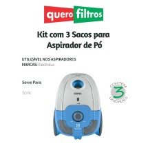 Saco para Aspirador de Pó Electrolux Sonic