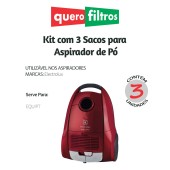 Saco para Aspirador de Pó Electrolux Equipt