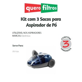 Saco para Aspirador de Pó Electrolux Airmax