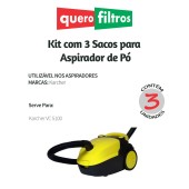 Saco para Aspirador de Pó Karcher VC 5100