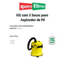 Saco para Aspirador de Pó Karcher A 2003 / A 2004