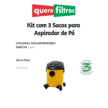 Saco para Aspirador de Pó Lavor Kronos 23