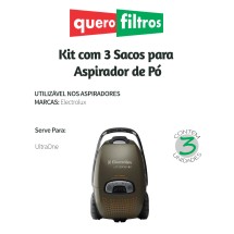 Saco para Aspirador de Pó Electrolux Ultraone