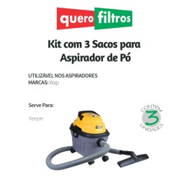 Saco para Aspirador de Pó Wap Keeper