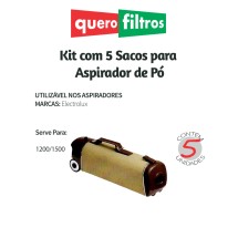 Saco para Aspirador de Pó Electrolux 1200 / 1500