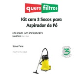 Saco para Aspirador de Pó Karcher NT 48/1