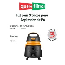 Saco para Aspirador de Pó Electrolux AQP 20