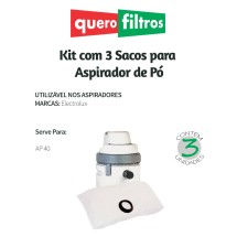 Saco para Aspirador de Pó Electrolux AP40