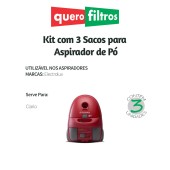 Saco para Aspirador de Pó Electrolux Clario