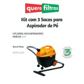 Saco para Aspirador de Pó Wap Aeroclean